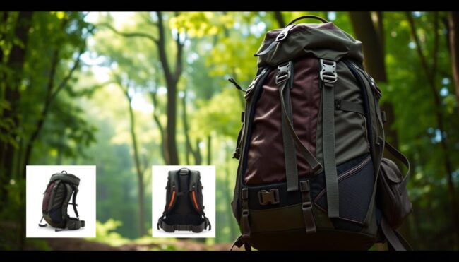 Rucksack fürs Backpacking