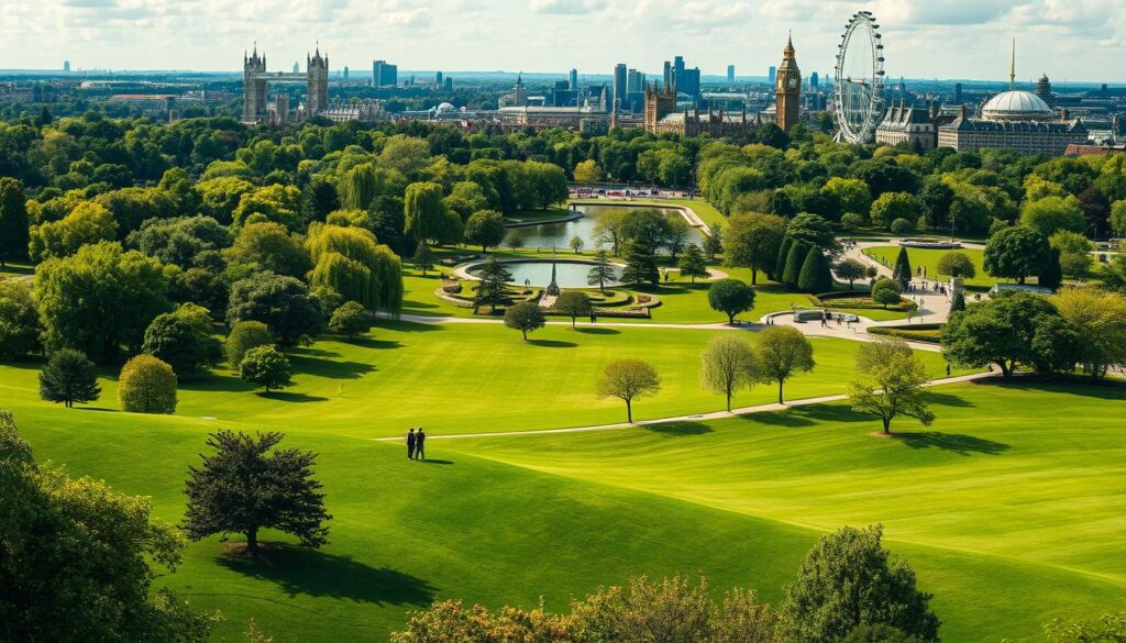 Top Grünflächen Londons