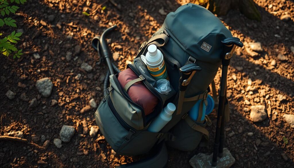 optimale Gewichtsverteilung im Rucksack