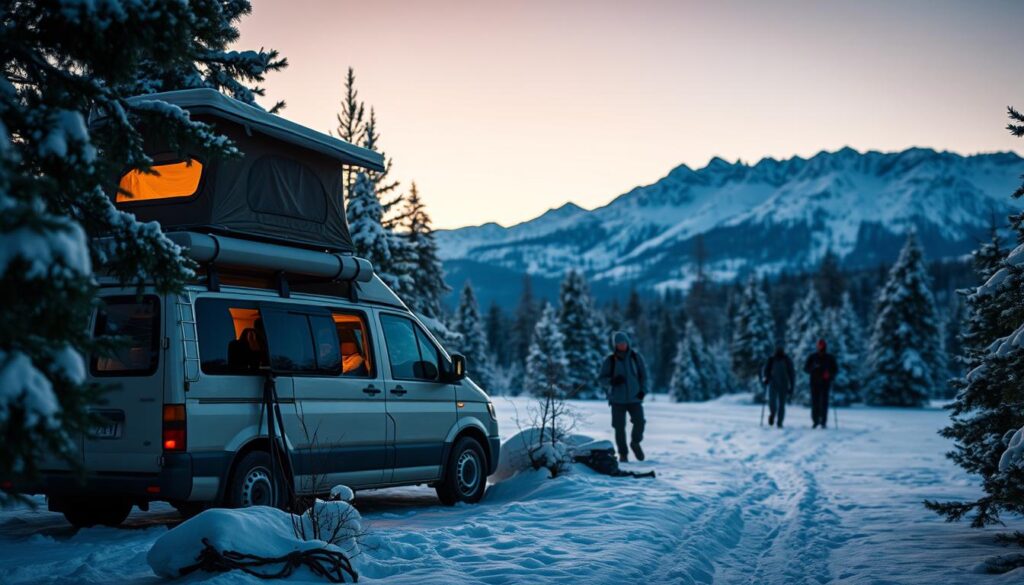 Winter Camping Südeuropa Winter Camping Südeuropa